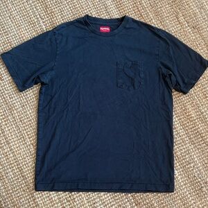 Supreme Charcoal Men's Short Sleeve Tee